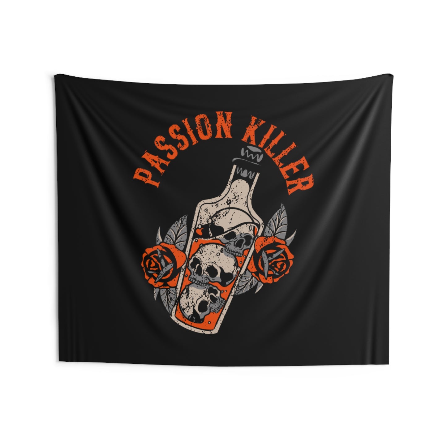 Passion Killer Wall Tapestry - Gothic Decor for Home & Parties
