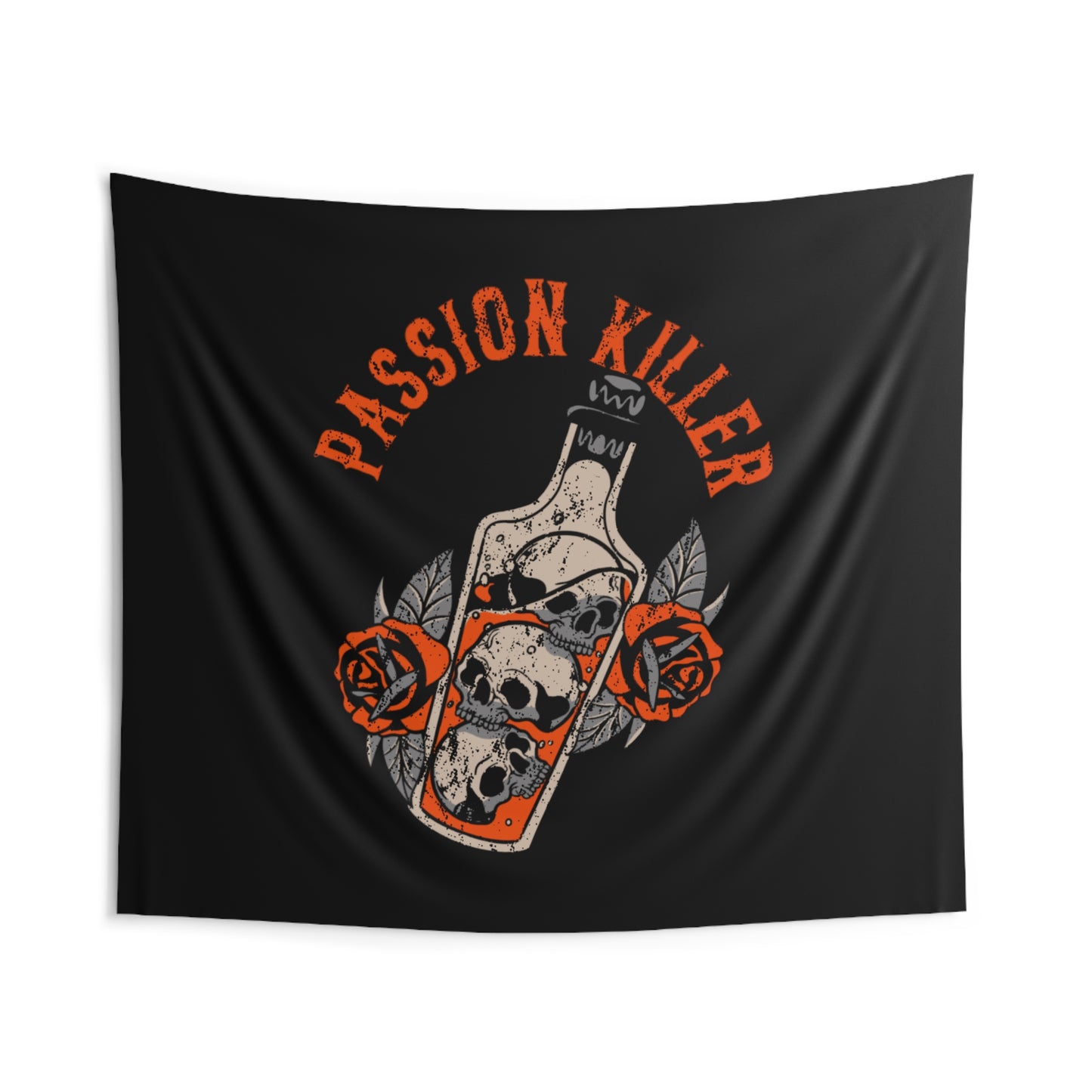 Passion Killer Wall Tapestry - Gothic Decor for Home & Parties